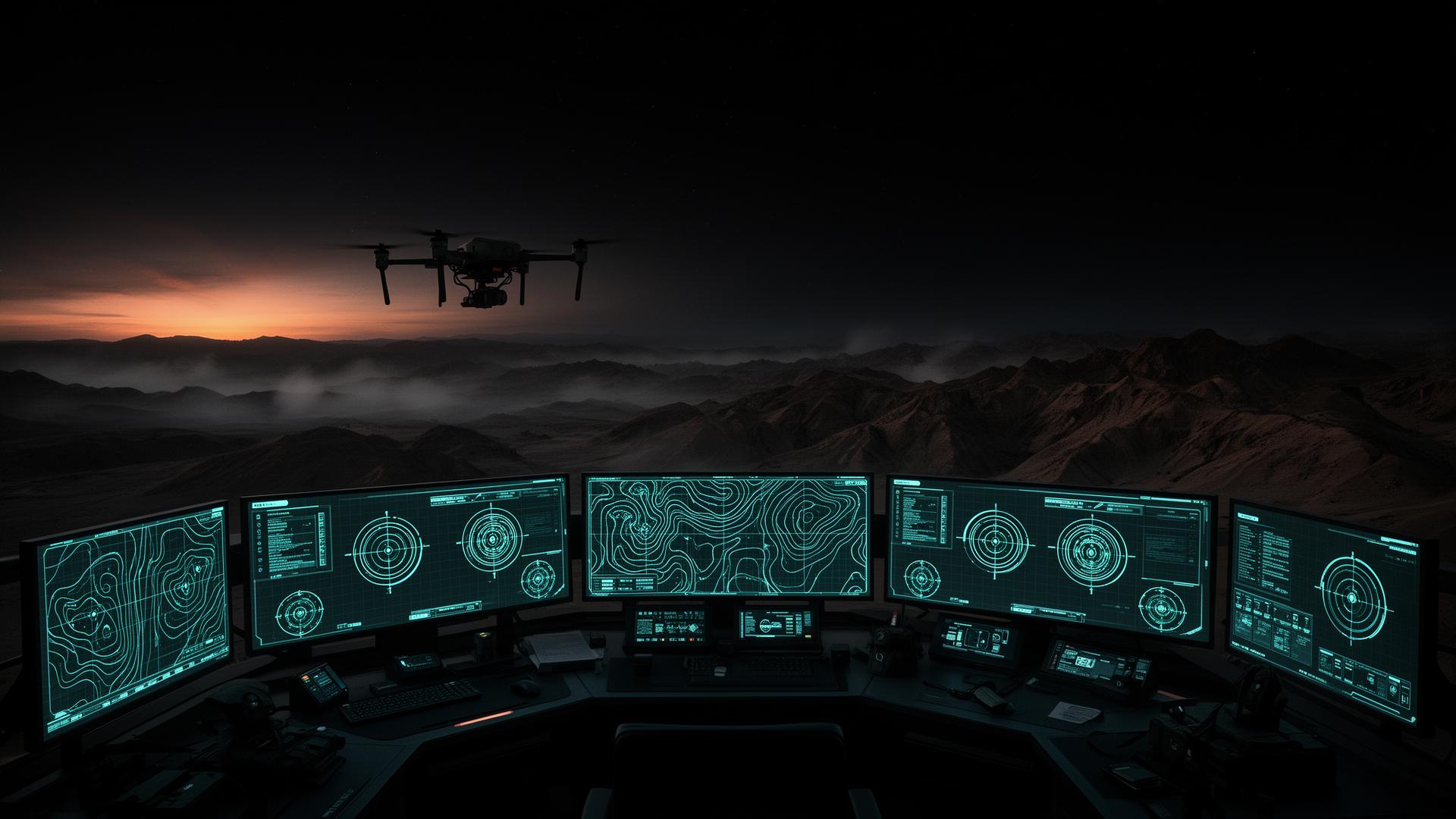 Operational Control Dashboard Vigilance — AI-Powered Command Dashboard for Multi-Domain Operations